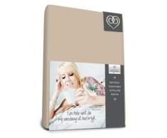 Bed-Fashion Drap-Housse, Jersey, Sable, lit Simple, 80Â x 210Â cm