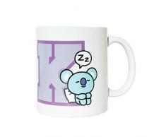 Grupo Erik TAZ032 Mug Koya 100% Officiel | Tasse en CÃ©ramique BT21 | 330ml