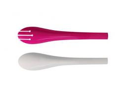 COOKUT KATSRO Couverts à Salade - Rose, ABS