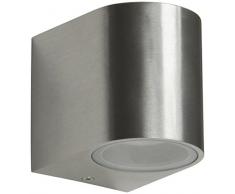 Applique murale Smartwares 5000.466 Kimi â LED â Acier inoxydable