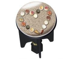 Wenko 20726100 Pluggy Bouchon de Lavabo Heartbeach