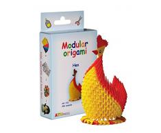 Origami modulaire 296-PiÃ¨ces - Set Papier Petite cocotte, Multicolore