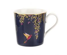 Sara Miller for Portmeirion Tasse Chelsea, CÃ©ramique, Bleu Marine, 120 x 150 x 95 cm