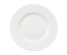 VilleroyÂ &Â Boch - Assiette Royal, Assiette Ronde en Porcelaine Bone Premium de Grande QualitÃ©, Blanche, Compatible Lave-Vaisselle, 27Â cm