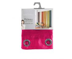 douceur dintÃ©rieur rideau a oeillets 140x280 cm shantung shana fuchsia