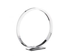 WOFI 8117.01.01.6400 Lampe de Table, Aluminium, Integriert, 8.5 W, Silber, Ã: 40