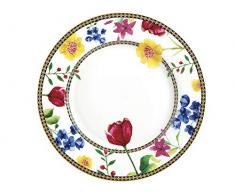 Maxwell Williams HV0029 Petite assiette à gâteau Motif Contessa, Porcelaine, blanc, 19.5 cm