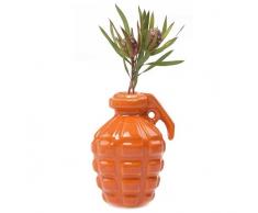 Chive Kapow Grenade Vase en céramique en Orange
