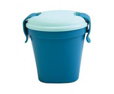 Curver 6302076 Lunch&Go Gobelet Plastique Bleu 11 x 11 x 11 cm 400 ml