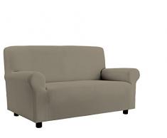 Più Bello biélastique housse de canapé Gris tourterelle, 1 place