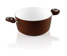 Bialetti Y0CWC20200 Brown Faitout 20 cm