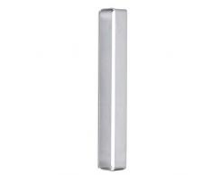 blomus Porte-Serviettes dinvités Nexio Argent Mat, Acier Inoxydable, 8 x 4,5 x 47 cm