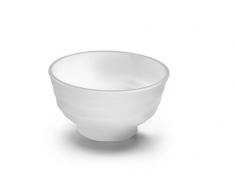 Lacor Bol Rond en MÃ©lamine 7,5 cm, diÃ¡metro de 14 cm Blanc