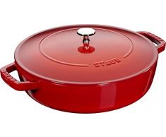 Staub 40511-474-0 Chistera Sauteuse Fonte Cerise 28 cm