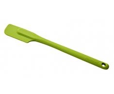 MASTRAD - Demi-Spatule - Maryse - Pâtisserie Desserts Nappage - Unibloc - En Silicone - Ne Raye Pas Les Casseroles - Vert