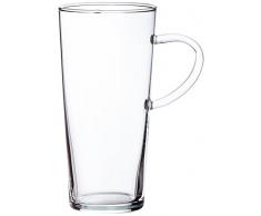 Bohemia Cristal 093Â 006Â 008Â SIMAX Tasse Env. 300Â ML en Verre Borosilicate rÃ©sistant Ã la Chaleur Carina Lot de 4Â Verre Ã jus, Verre Transparent, 12Â x 7Â x 12Â cm