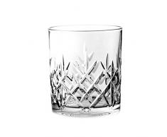 Crystaljulia 2917 Verre Ã Whisky en Cristal au Plomb 6, 320 ML