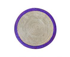 The Rug Republic Tapis coino bleu 90x0 cm