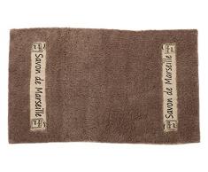Spirella 40.07286 CanebiÃ¨re Tapis de Bain Coton Marron 50 x 80 x 1 cm