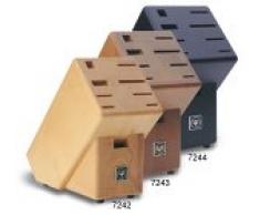 WÃ¼sthof TR7244 Bloc Ã Couteaux Vide Bois Noir 9 Emplacements 12 x 23 x 24 cm