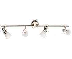 OSRAM - Applique Plafonnier LED - 4 Spots orientables - 4 Ampoules G9 2W Equivalent 20W Incluse - Blanc Chaud 2700K