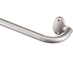 AmazonBasics - Tringle Ã rideau obscurcissante - 71 Ã 122 cm,Nickel