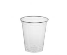 Papstar 11311 50 gobelets Hurricane Pet 0,3 l diamÃ¨tre: 9,5 x 10,5 cm (Transparent)