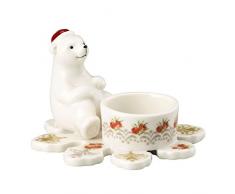 Hutschenreuther 02470-725710-25747 Bougie Table, Porcelaine, Multicolore, 16,5 x 12,5 x 12,5 cm