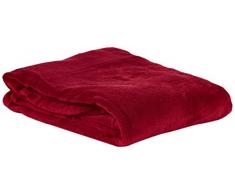 Plaid SHERPA - Doux et confortable - 100 % POLYESTER - OURSON - Fuschia L5 - 130 x 180