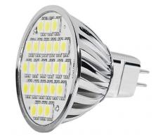 Transmedia LP7-5CL Power SMD Spot LED 12 V 5 W GU5,3 Blanc Froid