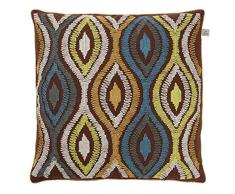 Dutch Decor Coussin Ormose 45x45 cm Vert - Coussins DÃ©co - Oreiller DÃ©coratif - DÃ©houssable - ZippÃ©