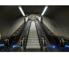 Papier Peint dÃ©co poster ESCALATOR 3 x 2,70 m | DÃ©co et photo murale XXL QualitÃ© HD Scenolia