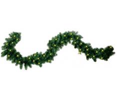 Star 612-21 guirlande en sapin Quebec ca. 25 x 500 cm, 80 LED blanc chaud couleur: vert, extÃ©rieur, boite colorÃ©