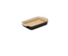 Le Creuset, Plat Rectangulaire en CÃ©ramique, 17 x 26 cm, Pour 4 Portions, Noir