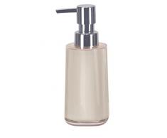 Kleine Wolke 5841201854 Distributeur de Savon Mable Beige, Plastique, 15 x 10 x 10 cm