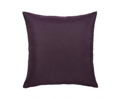 Today Coussin Déhoussable Coton 40/Deep Purple Coton Violet 40 x 40 cm