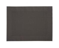 Saleen 1210281101Â Set de Table Cadre en Flanelle Taupe