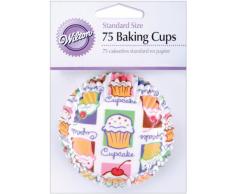 Wilton 415-422 Norme cuisson tasses-Cupcake ciel 75Pack de