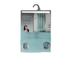 coton dintÃ©rieur rideau a oeillets 140x240 cm coton galactic menthe