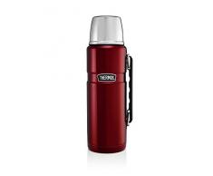 THERMOS TrÃ¨s Grande flasque de 1,2Â L en Acier Inoxydable, Rouge Cranberry, 1,2 l