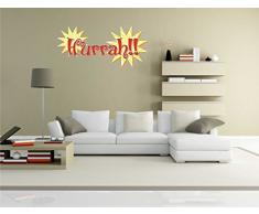 pinkelephant Autocollant Mural Comic 034Â âÂ Funny ScÃ¨ne CÅur.Â âÂ Sticker Mural 58Â x 27Â cm