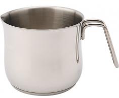 Zinel Petite Casserole à Lait/Sauce en Acier Inoxydable Anti-adhérent, Acier Inoxydable, Argent, 15.2x15.2x12.7 cm