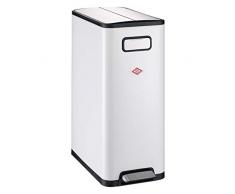 WESCO 381511-01 Poubelle, Blanc, 9 x 12 x 16 cm