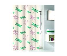 Kleine Wolke Scarlett Rideau de Douche 100 % Polyester Ãmeraude 180 x 200 cm