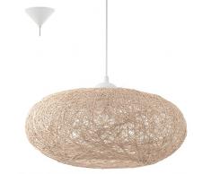 Eglo ISU1292753 Suspension, Fils Textiles, E27, Beige