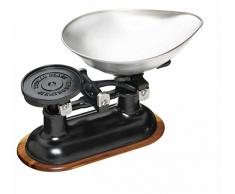 Natural Elements Balance de cuisine Fonte/Bois dacacia Noir