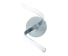 Mantra Applique Murale ArgentÃ©/chromÃ© 32 x 14,5 x 32 cm