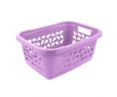 keeeper Panier Ã Linge, Design AjourÃ©, 32 l, Jost, Violet