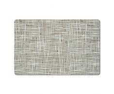 Zeller Ensemble de Sets de Table Abstrait 43,5x28,5cm en Gris, Autre