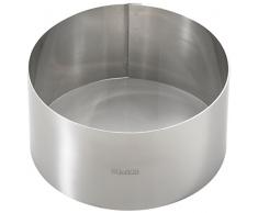 Ibili 716112 Cercle Ã Dessert Acier Inoxydable Argent 12 x 6 x 5 cm